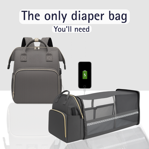 The NestPack™ Portable Crib Backpack