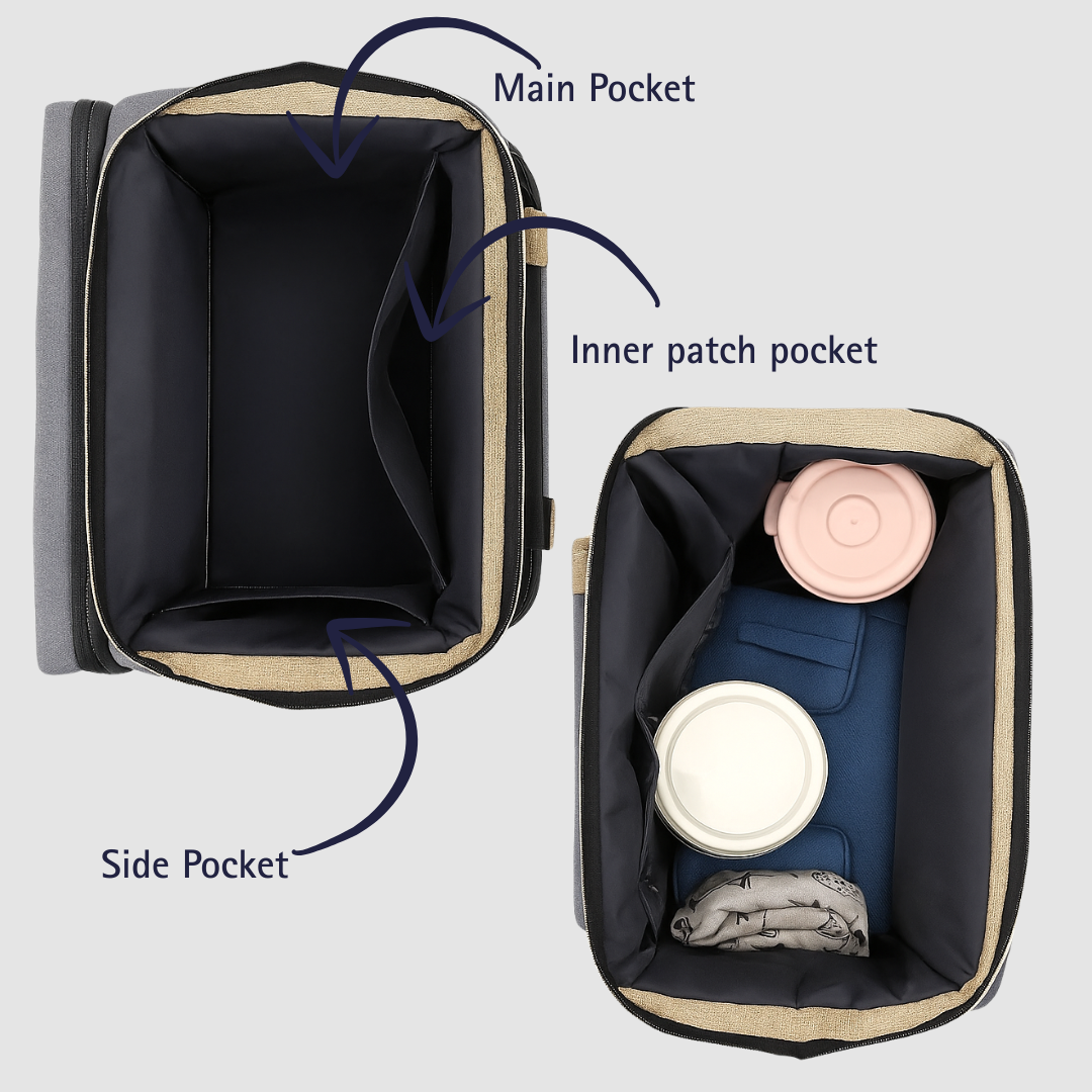 The NestPack™ Portable Crib Backpack