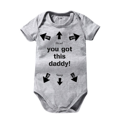 "You Got This Daddy!” Baby Onesie