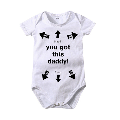 "You Got This Daddy!” Baby Onesie